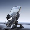 Joyroom JR-ZS259 clamp car holder with three adjustable legs - black