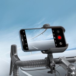 Joyroom JR-ZS431 phone holder for bike, motorcycle, scooter - black