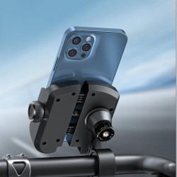 Joyroom JR-ZS431 phone holder for bike, motorcycle, scooter - black