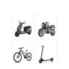 Joyroom JR-ZS431 phone holder for bike, motorcycle, scooter - black