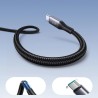 Joyroom S-A28 Flash Series 3A USB-A - USB-C cable 2m - black