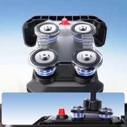 Joyroom JR-ZS428 shockproof handlebar holder for motorcycle, bike, scooter - black