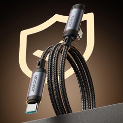 Joyroom S-A56 EnjoyX Series 90° USB-C - USB-C cable 60W 1.2m - black
