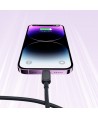 Joyroom Multi-Color Series A14 Lightning /USB-A 2.4A 1.2 m Cable - Black