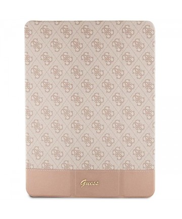 Guess 4G Stripe Allover case for iPad Pro 12.9" - pink