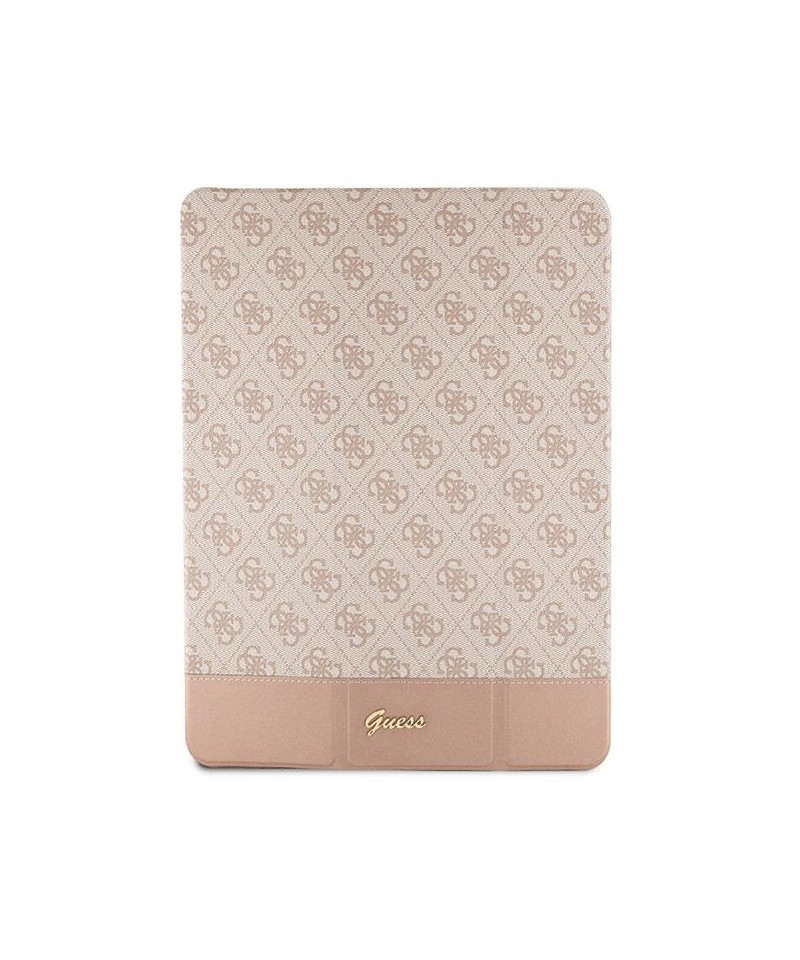 Guess 4G Stripe Allover case for iPad Pro 12.9" - pink