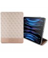 Guess 4G Stripe Allover case for iPad Pro 12.9" - pink