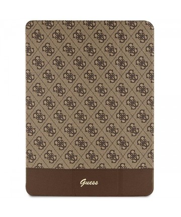 Guess 4G Stripe Allover case for iPad Pro 12.9" - brown