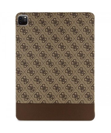 Guess 4G Stripe Allover case for iPad Pro 12.9" - brown