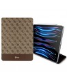 Guess 4G Stripe Allover case for iPad Pro 12.9" - brown