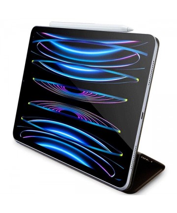Guess 4G Stripe Allover case for iPad Pro 12.9" - brown