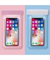 Waterproof case for phones up to 6.7" for the pool, beach, kayak, seaside - black