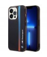 Case BMW BMHCP14L22HVGV iPhone 14 Pro 6.1" black/black IML Tricolor Stripe