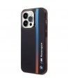 Case BMW BMHCP14L22HVGV iPhone 14 Pro 6.1" black/black IML Tricolor Stripe