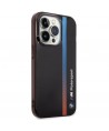 Case BMW BMHCP14L22HVGV iPhone 14 Pro 6.1" black/black IML Tricolor Stripe