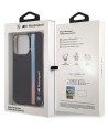 Case BMW BMHCP14L22HVGV iPhone 14 Pro 6.1" black/black IML Tricolor Stripe