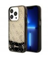 Guess GUHCP14LLC4PSGK iPhone 14 Pro 6.1" black/black hardcase Liquid Glitter 4G Transculent