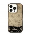 Guess GUHCP14LLC4PSGK iPhone 14 Pro 6.1" black/black hardcase Liquid Glitter 4G Transculent