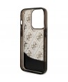 Guess GUHCP14LLC4PSGK iPhone 14 Pro 6.1" black/black hardcase Liquid Glitter 4G Transculent