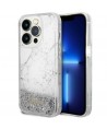 Guess GUHCP14LLCSGSGH iPhone 14 Pro 6.1" white/white hardcase Liquid Glitter Marble