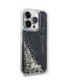 Guess GUHCP14LLCSGSGK iPhone 14 Pro 6.1" black/black hardcase Liquid Glitter Marble
