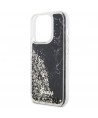 Guess GUHCP14LLCSGSGK iPhone 14 Pro 6.1" black/black hardcase Liquid Glitter Marble
