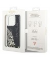 Guess GUHCP14LLCSGSGK iPhone 14 Pro 6.1" black/black hardcase Liquid Glitter Marble
