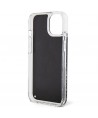Guess Liquid Glitter Marble case for iPhone 14 - black