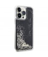 Guess GUHCP14XLCSGSGK iPhone 14 Pro Max 6.7" black/black hardcase Liquid Glitter Marble