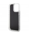 Guess GUHCP14XLCSGSGK iPhone 14 Pro Max 6.7" black/black hardcase Liquid Glitter Marble