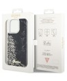Guess GUHCP14XLCSGSGK iPhone 14 Pro Max 6.7" black/black hardcase Liquid Glitter Marble