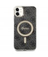 Guess GUHMN61H4STK iPhone 11 6.1" black/black hardcase 4G MagSafe