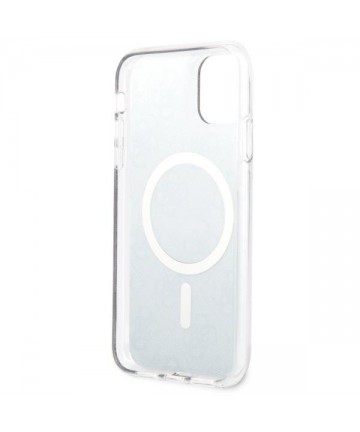 Guess GUHMN61H4STK iPhone 11 6.1" black/black hardcase 4G MagSafe