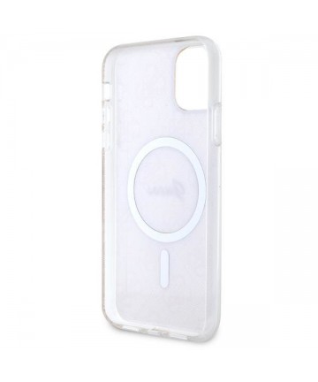Guess GUHMN61H4STP iPhone 11 6.1" pink/pink hardcase 4G MagSafe