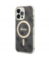 Guess GUHMP13LH4STK iPhone 13 Pro / 13 6.1" black/black hardcase 4G MagSafe