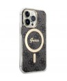 Guess GUHMP13LH4STK iPhone 13 Pro / 13 6.1" black/black hardcase 4G MagSafe