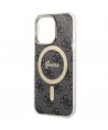 Guess GUHMP13LH4STK iPhone 13 Pro / 13 6.1" black/black hardcase 4G MagSafe