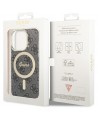 Guess GUHMP13LH4STK iPhone 13 Pro / 13 6.1" black/black hardcase 4G MagSafe