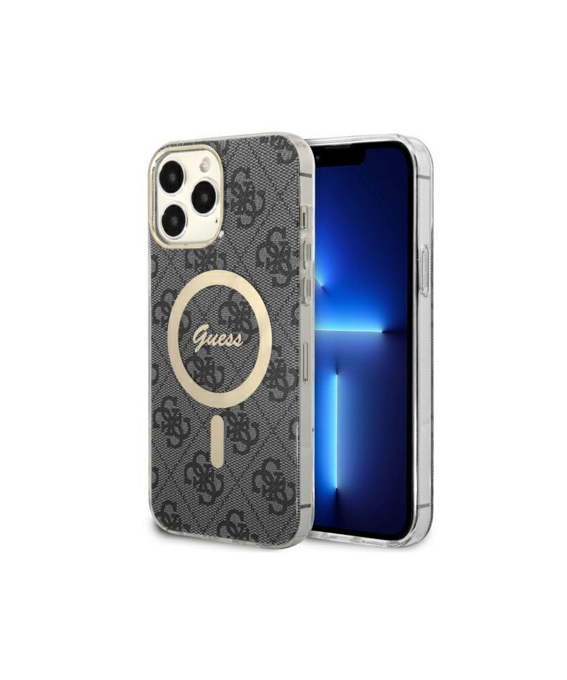 Guess GUHMP13XH4STK iPhone 13 Pro Max 6.7" black/black hardcase 4G MagSafe