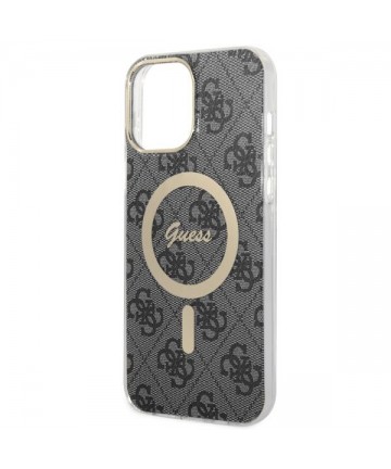 Guess GUHMP13XH4STK iPhone 13 Pro Max 6.7" black/black hardcase 4G MagSafe