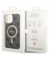Guess GUHMP13XH4STK iPhone 13 Pro Max 6.7" black/black hardcase 4G MagSafe
