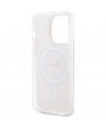 Guess GUHMP14LH4STP iPhone 14 Pro 6.1" pink/pink hardcase 4G MagSafe