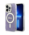 Guess GUHMP14LH4STU iPhone 14 Pro 6.1" purple/purple hardcase 4G MagSafe
