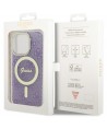 Guess GUHMP14LH4STU iPhone 14 Pro 6.1" purple/purple hardcase 4G MagSafe