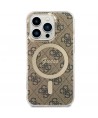 Guess GUHMP14LH4STW iPhone 14 Pro 6.1" brown/brown hardcase 4G MagSafe