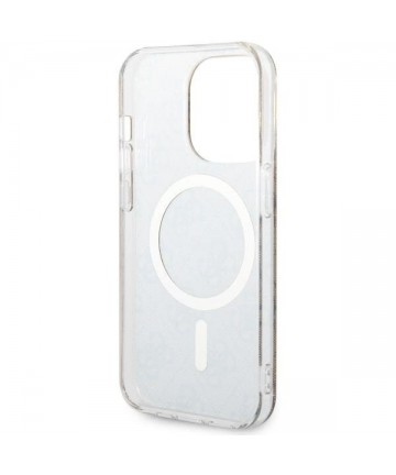 Guess GUHMP14LH4STW iPhone 14 Pro 6.1" brown/brown hardcase 4G MagSafe