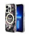 Guess GUHMP14LHCFWSK iPhone 14 Pro 6.1" black/black hardcase Flower MagSafe