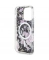 Guess GUHMP14LHCFWSK iPhone 14 Pro 6.1" black/black hardcase Flower MagSafe