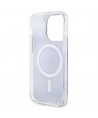 Guess GUHMP14LHTMRSU iPhone 14 Pro 6.1" purple/purple hardcase Golden Marble MagSafe