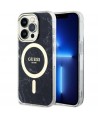 Guess GUHMP14LPCUMAK iPhone 14 Pro 6.1" black/black hardcase Marble MagSafe